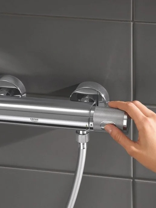 Grohe Термостат для душа Grohtherm 1000 Performance, хром, серый, фото 7
