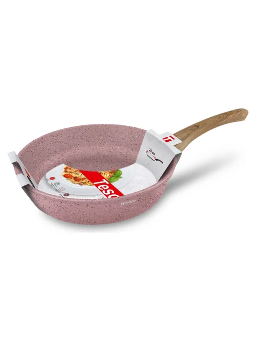 TESORO Сковорода Molise Induction pink 28 см (TM4128i), розовый, фото 3