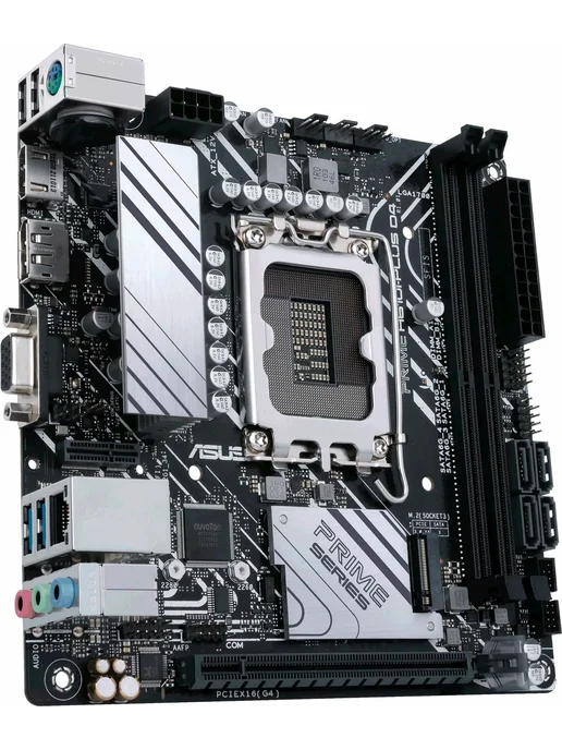 Asus Материнская плата PRIME H610I-PLUS D4-CSM ГБ mini-ITX, черный, фото 6