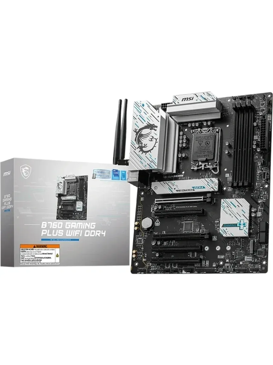 Материнская плата B760 GAMING PLUS WIFI DDR4 MSI 536976035 купить за 18 561 ₽ в интернет‑магазине Wildberries