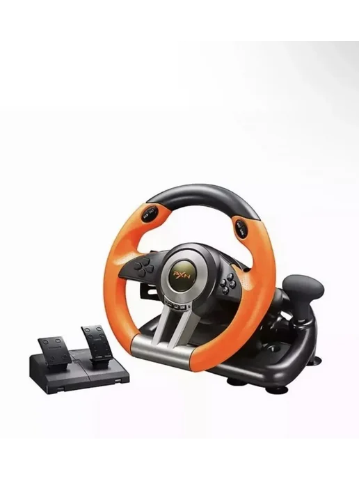 Источник Выбора Игровой руль PXN V3 Pro с педалями и КПП, черный, фото 8