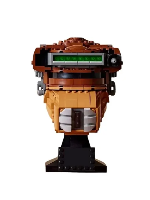 LEGO Конструктор Star Wars Шлем принцессы Леи 670 деталей, коричневый, фото 4