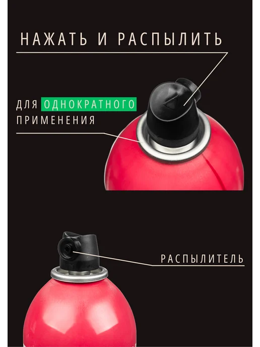 АПИ Огнетушитель автомобильный ОП-4 4 литра, аэрозольный баллончик и для, фото 4