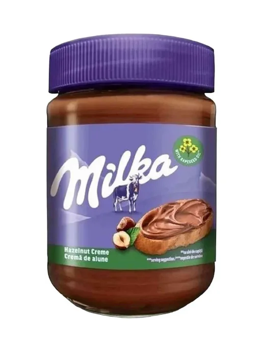 milka Шоколадная паста Милка 600гр, 350 г