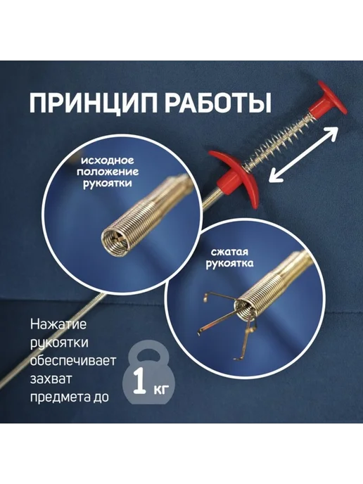 Нет бренда Гибкий захват оцинкованный до 45 мм, длина 850 мм, вариант, фото 2