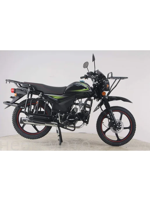 мопед взрослый бензиновый двухместный Roliz OFFROAD ES, черный, фото 4