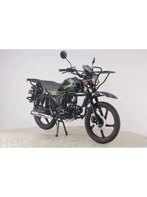 мопед взрослый бензиновый двухместный Roliz OFFROAD ES, черный, фото 5
