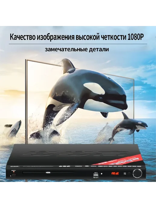 DVD-плеер Full HD,Kараоке， Вся территория, вариант, фото 3
