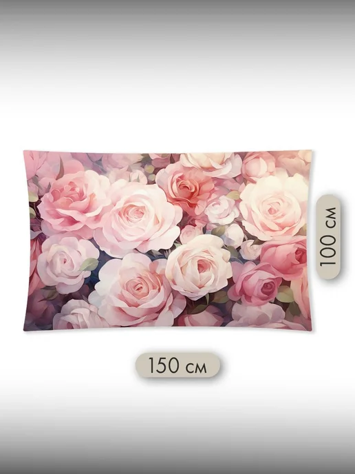 PrintyFull Панно тканевое 150x100 см розы, лепестки, 150x100 см, фото 2