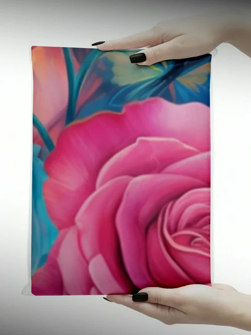 PrintyFull Панно тканевое 150x100 см розы, цветущие, 150x100 см, фото 5