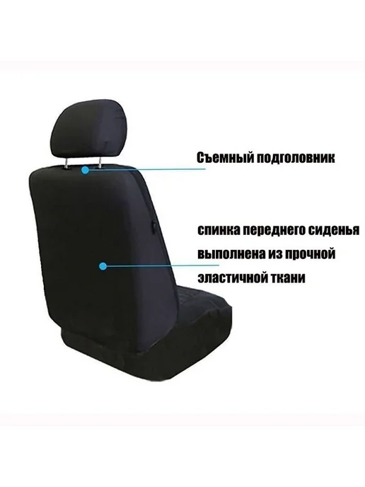 Автомобильный чехол на Салон полностью Искусственная кожа, вариант, фото 7