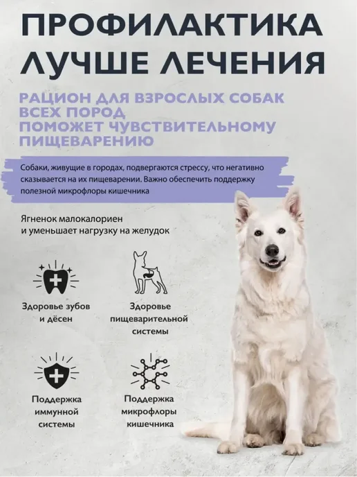 Сухой корм Brit care Пищеварением для собак, чувствительное пищеварение, 3 кг, фото 3