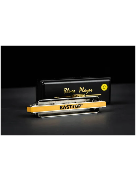 EASTTOP Губная гармоника диатоническая PR020 2.0 Bb, оранжевый, фото 7
