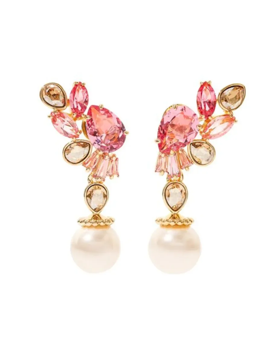 Серьги SWAROVSKI 5688486, кристаллы Swarovski, искусственный камень