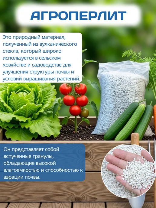 Перлит для растений, вариант, фото 3