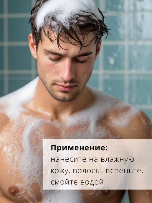 BIELITA Гель для душа и шампунь 4 в 1 Revivor for Men, 400 мл, фото 4