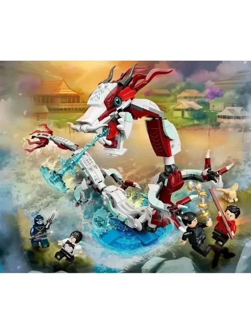 LEGO Super Heroes 60097 - Битва в древней деревне (aнaлoг), вариант, фото 2