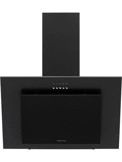Krona Каминная вытяжка Vierkant 600 black PB, черный, фото 2