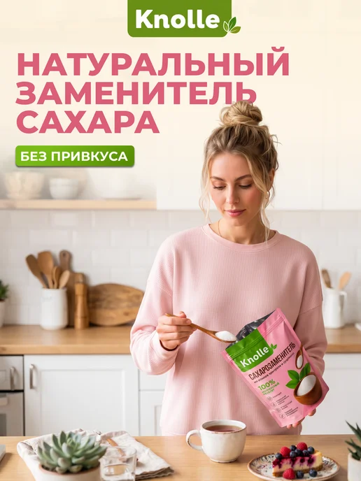 Knolle Сахарозаменитель эритрит 500 гр, 250 г, фото 2