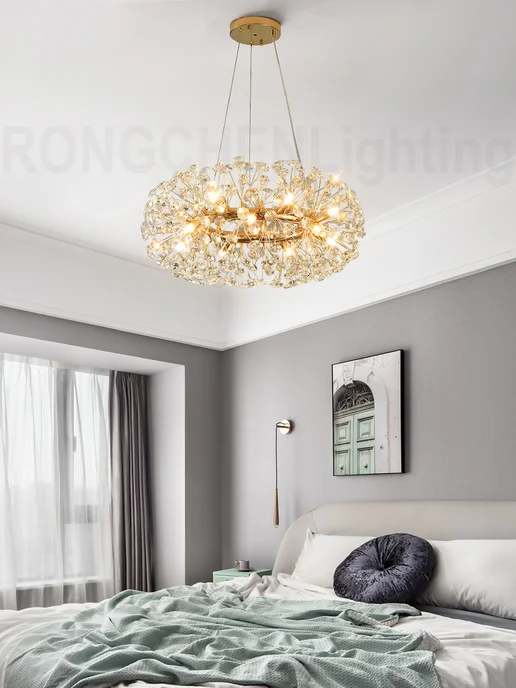 RONGSHINE Люстра светодиодная хрустальная кольцо G9*12, 9x12, фото 4