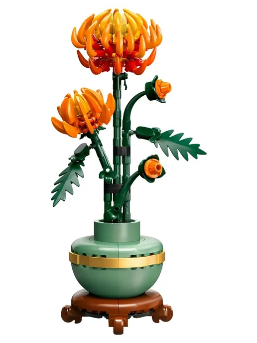 LEGO Botanicals 10368 Хризантема, зеленый, фото 2