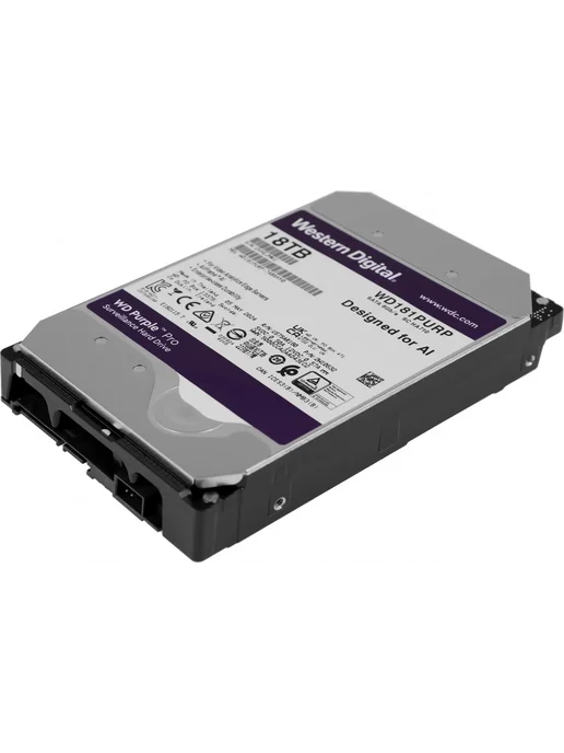 Western Digital Жесткий диск 18TB SATA 6Gb s WD181PURP, вариант, фото 11