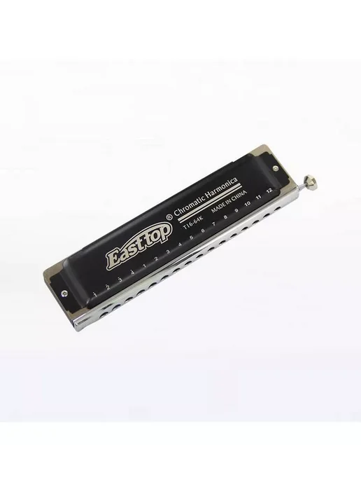 EASTTOP Губная гармоника хроматическая T16-64K, черный, фото 3