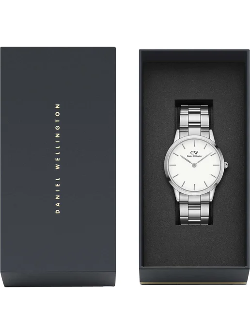 Daniel Wellington Наручные часы Iconic Link DW00100341, белый, фото 7