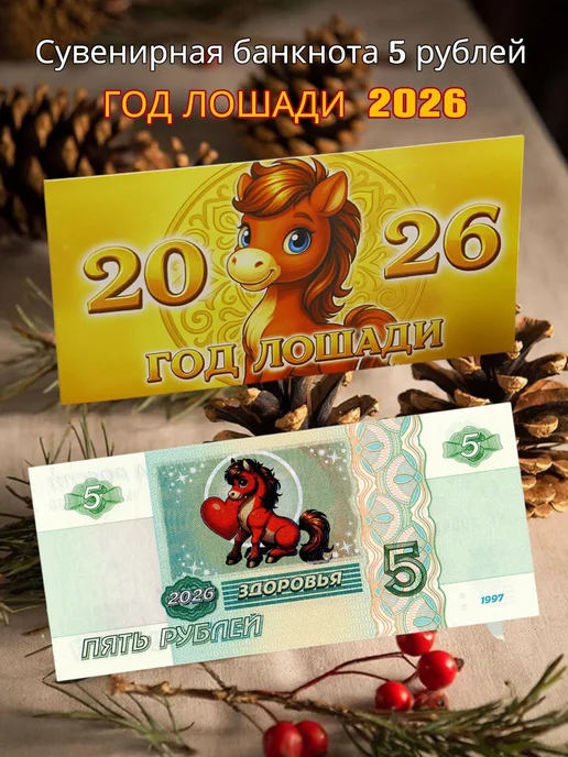 Нет бренда Новогодняя сувенирная банкнота Успеха в 2026 году, Здоровья