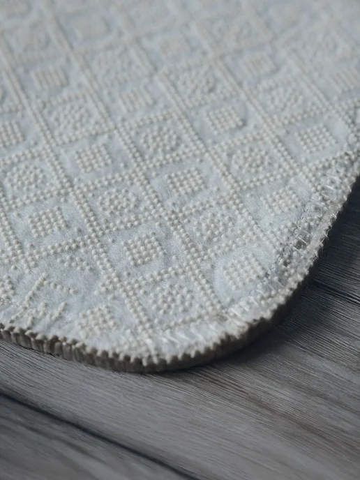 SoftCarpet Коврик для ванной и туалета CHUKMA 0,5х0,8+0,5х0,5, 0.5x0.8, фото 4
