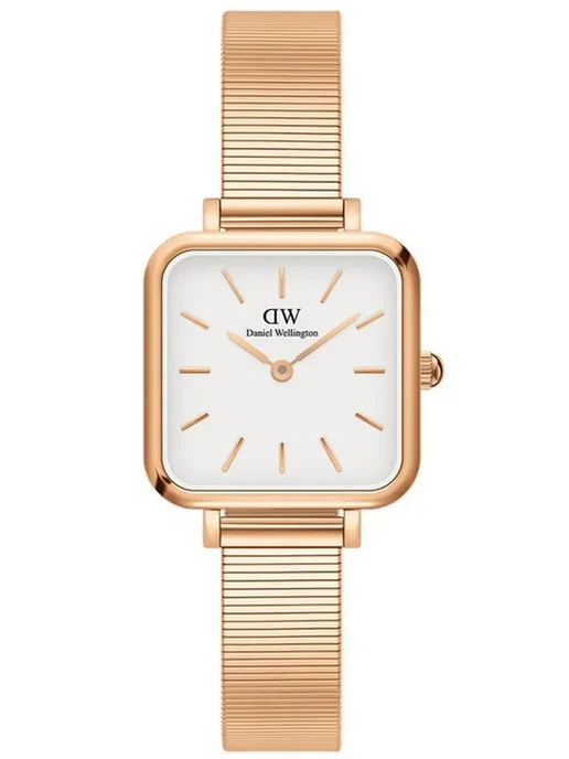 Daniel Wellington Часы наручные Quadro Studio White DW00100517, белый