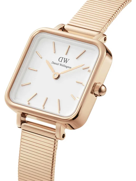 Daniel Wellington Часы наручные Quadro Studio White DW00100517, белый, фото 2