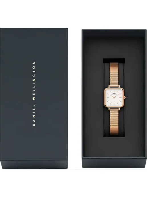 Daniel Wellington Часы наручные Quadro Studio White DW00100517, белый, фото 7