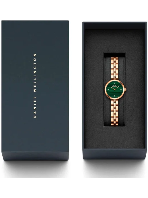 Daniel Wellington Часы наручные Elan Lumine Real Malachite DW00100721, зеленый, фото 6