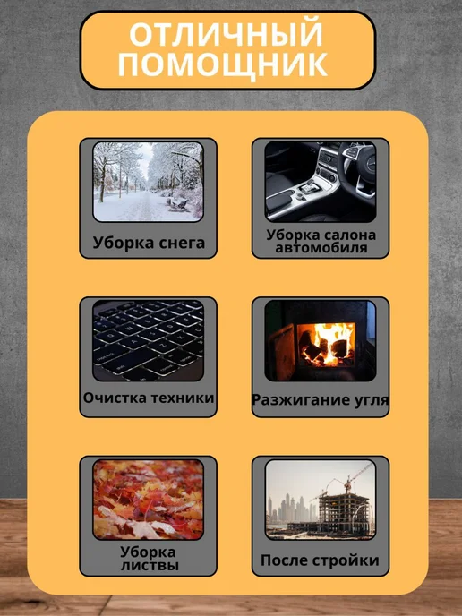Воздуходувка аккумуляторная беспроводная, вариант, фото 3