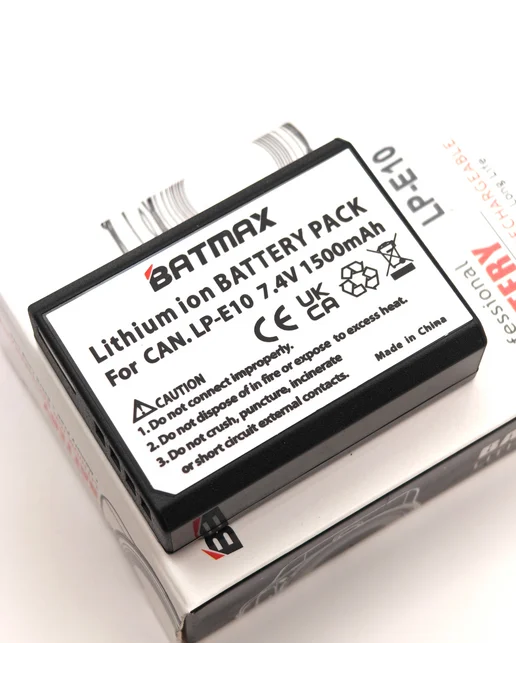 Аккумулятор Batmax LP-E10 для фотоаппарата Canon, вариант