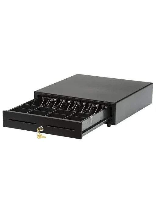 АТОЛ Денежный ящик для касс CD-410 черный с распайкой EPSON, ящик для денег кассовый, вариант, фото 7