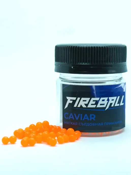Takedo Приманка насадка для рыбалки на форель Fireball Caviar, 70шт, 70 шт, фото 4