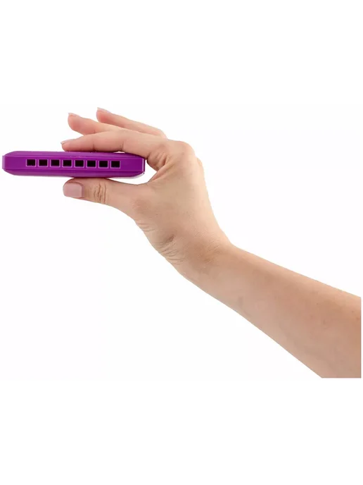 Bee Music Гармоника губная детская, 8 отверстий DF8A PURPLE, фиолетовый, фото 3