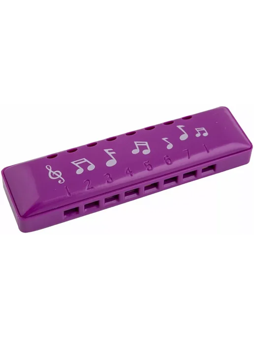 Bee Music Гармоника губная детская, 8 отверстий DF8A PURPLE, фиолетовый, фото 7
