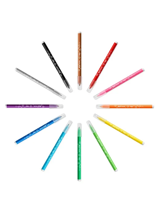 BIC Фломастеры цветные смываемые 12 цветов, 12 цв., фото 5