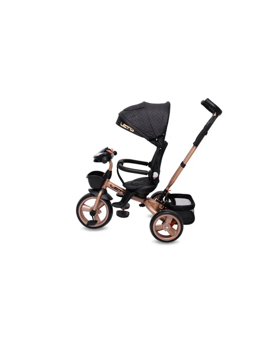 LTBIKE Велосипед трёхколёсный детский LETO, 12 10 PU, черный, фото 4