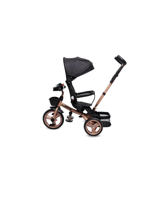LTBIKE Велосипед трёхколёсный детский LETO, 12 10 PU, черный, фото 5