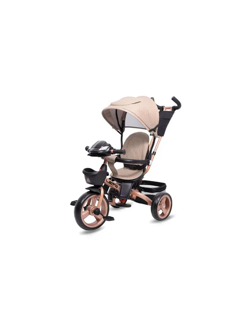 LTBIKE Велосипед трёхколёсный детский LETO, 12 10 PU, бежевый