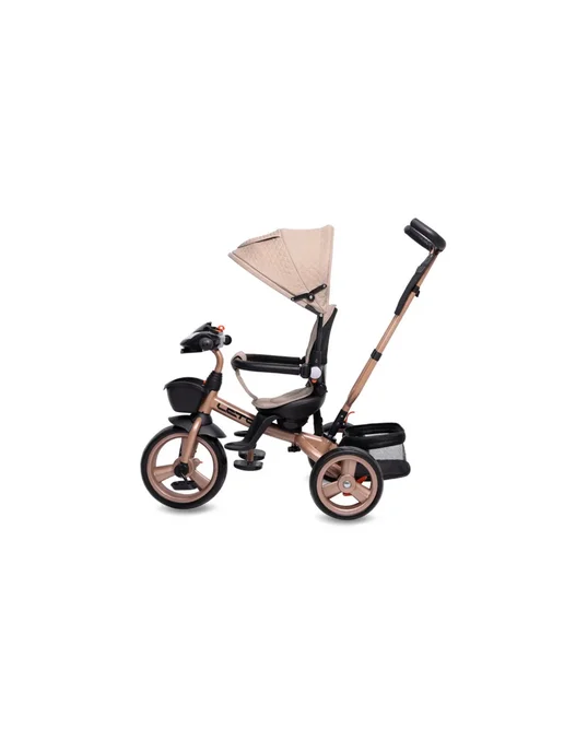 LTBIKE Велосипед трёхколёсный детский LETO, 12 10 PU, бежевый, фото 3