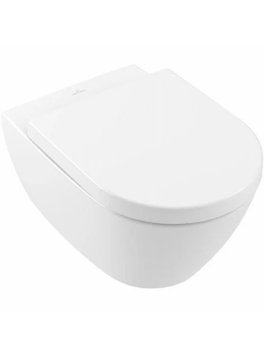 Villeroy & Boch Унитаз подвесной Subway 2.0 без сиденья, белый, фото 5