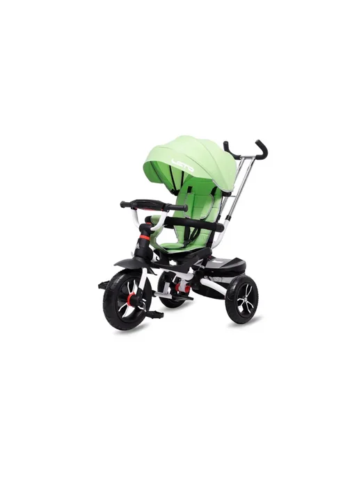 LTBIKE Велосипед трёхколёсный детский LETO, 12 10 надувные, зеленый