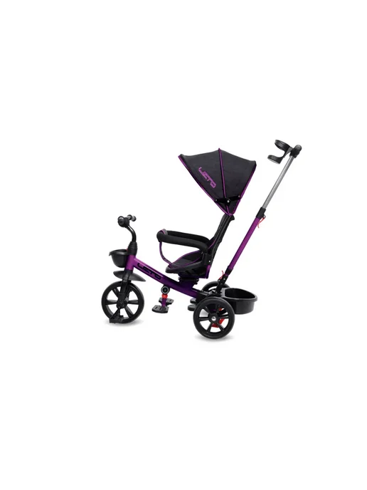 LTBIKE Велосипед трёхколёсный детский LETO, 10 8 PU, фиолетовый, фото 3