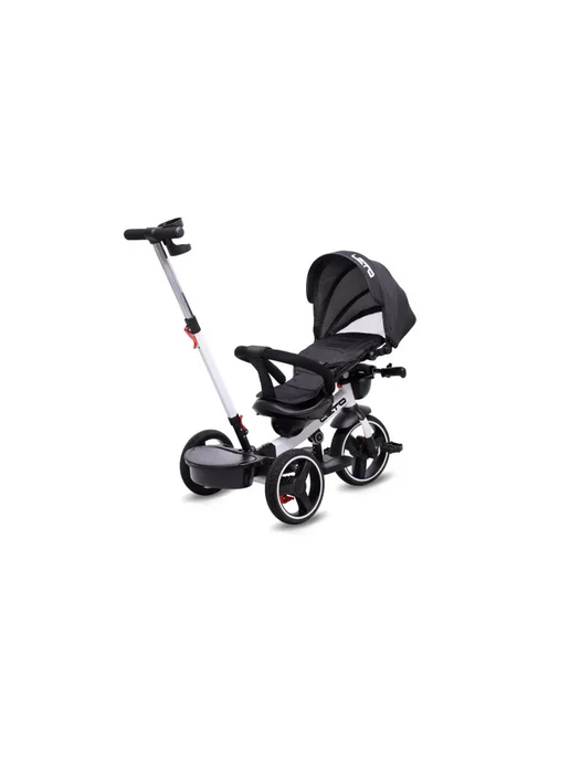 LTBIKE Велосипед трёхколёсный детский LETO, 10 8 PU, черный, фото 2