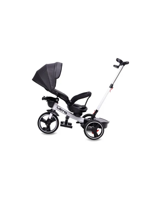 LTBIKE Велосипед трёхколёсный детский LETO, 10 8 PU, черный, фото 4